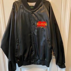 Vintage Davey Allison Satin Jacket